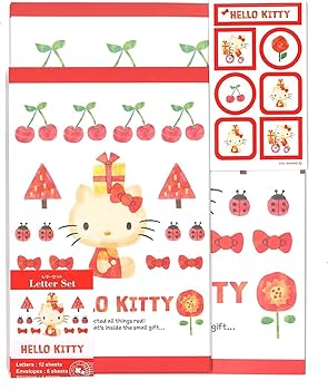 Amazon.co.jp: 山野紙業 キャラクター レターセット (ハロー