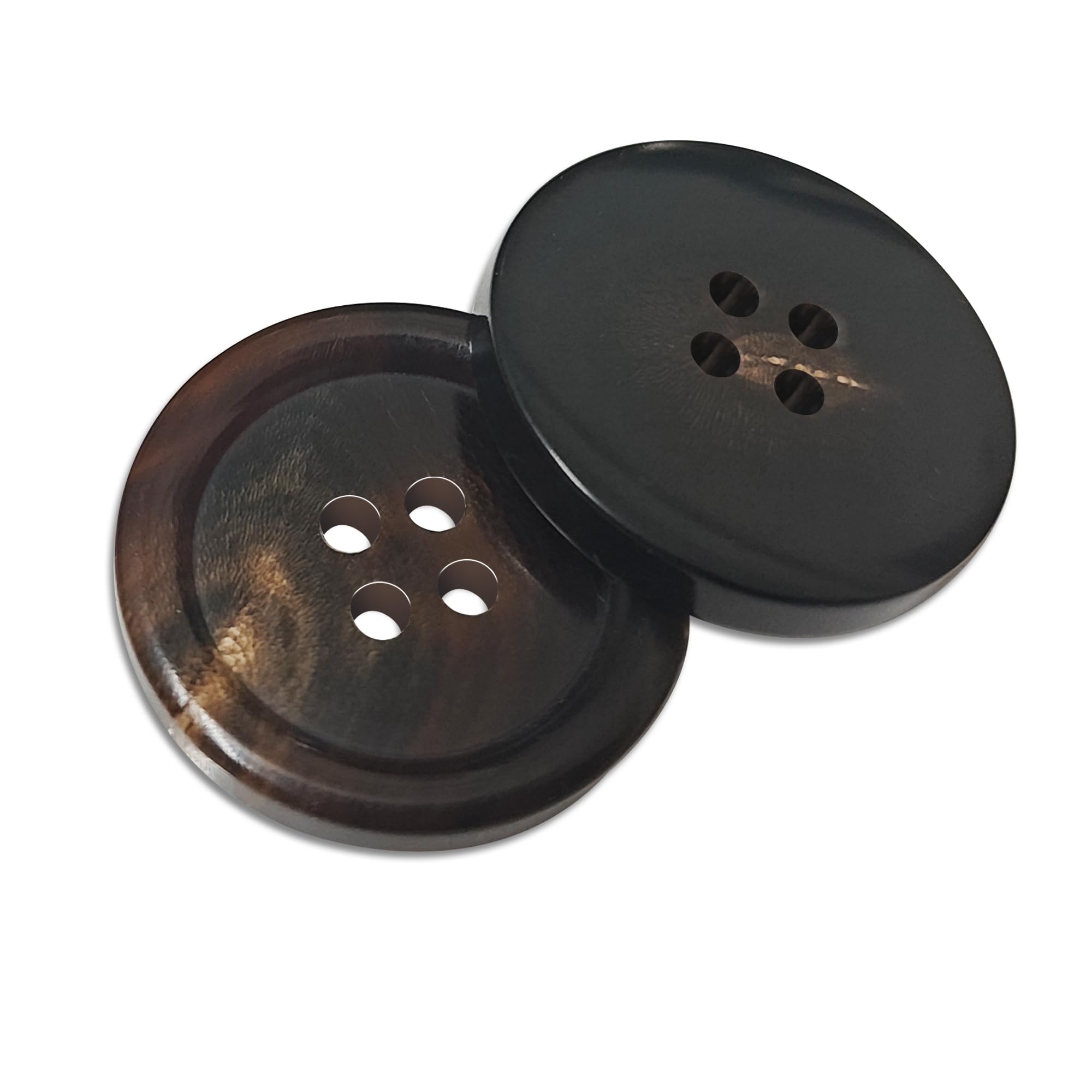 Amazon.com: 1 Inch Real Horn Buttons 10PCS Large Sewing Buttons