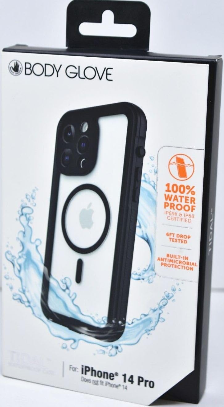 Amazon.com: Body Glove Tidal Waterproof Case with Magsafe for iPhone 14 Pro - Black/Clear : Cell Phones & Accessories Amazon.com: Body Glove Tidal Waterproof Case with Magsafe for iPhone 14 Pro - Black/Clear : Cell Phones & Accessories