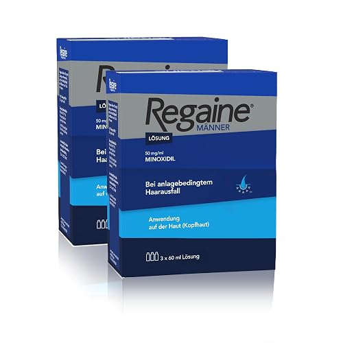 REGAINE Männer Lösung: Mit 50 mg/ml Minoxidil (5%) bei erblich