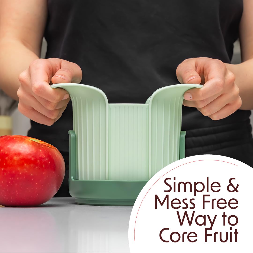Apple Corer, Apple Slicer Tool with Ergonomic Handle- Durable Fruit Core Remover- Easy To Use Apple Core Remover Tool- Versatile Corer- Smart House Gadgets Kitchen Tool- Apple Corer by Tremo