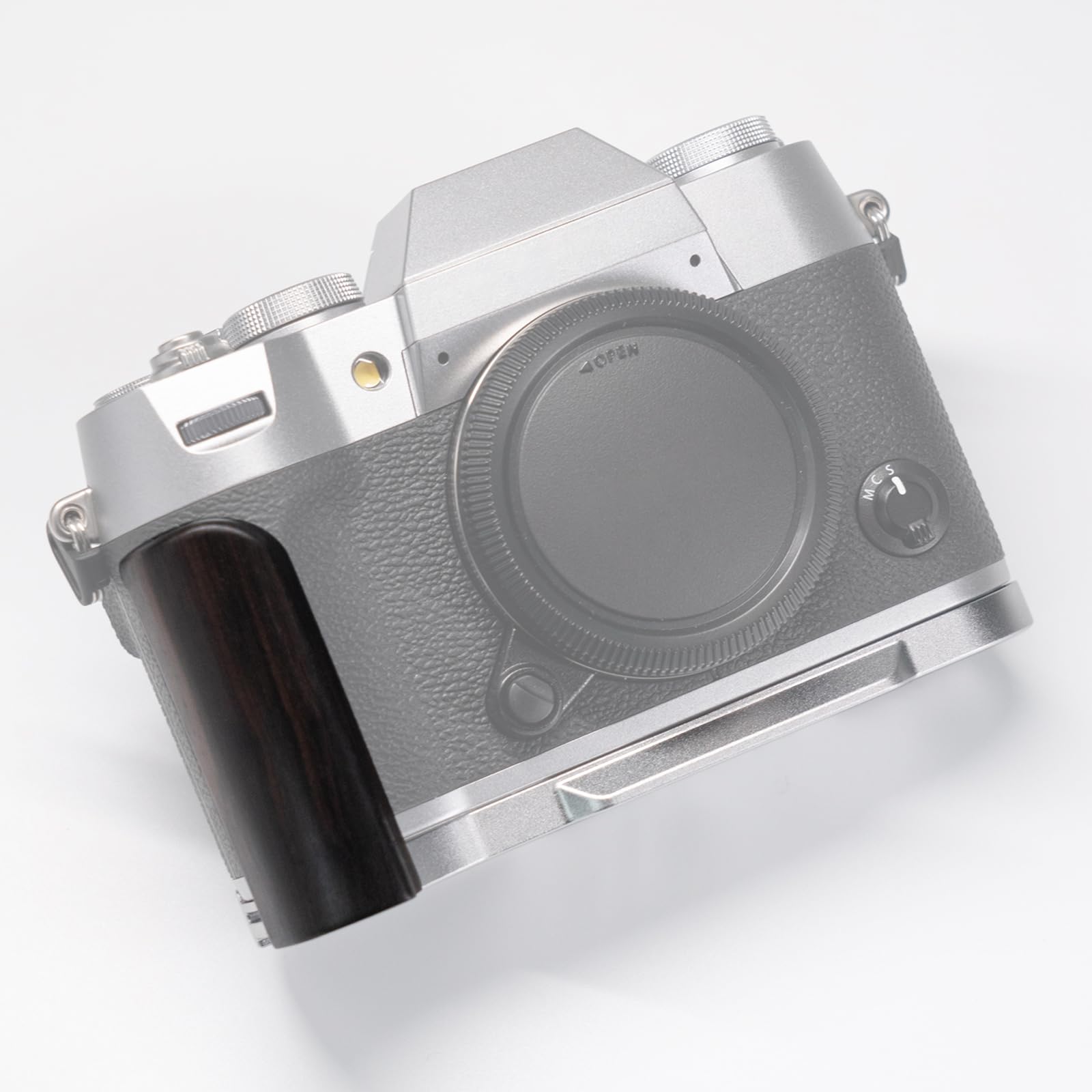 Amazon | Iborrys 高級実木 カメラグリップ 、 対応 FUJIFILM FUJI
