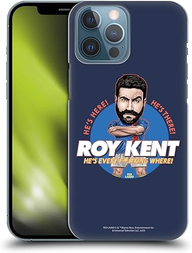 Head Case Designs Funda rígida con licencia oficial de Ted Lasso Roy Kent Temporada 3 Bobbleheads compatible con Apple iPhone 13 Pro Max