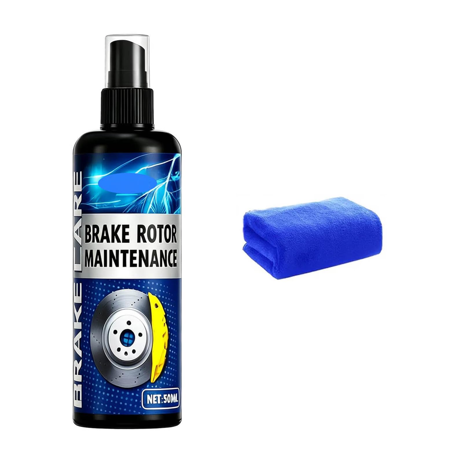 Ljmyy Multipurpose 50ML Brake Systems Cleaner Effectively Eliminates Squeaky Noise And Removes Oil Rust For Cars Motorcycles