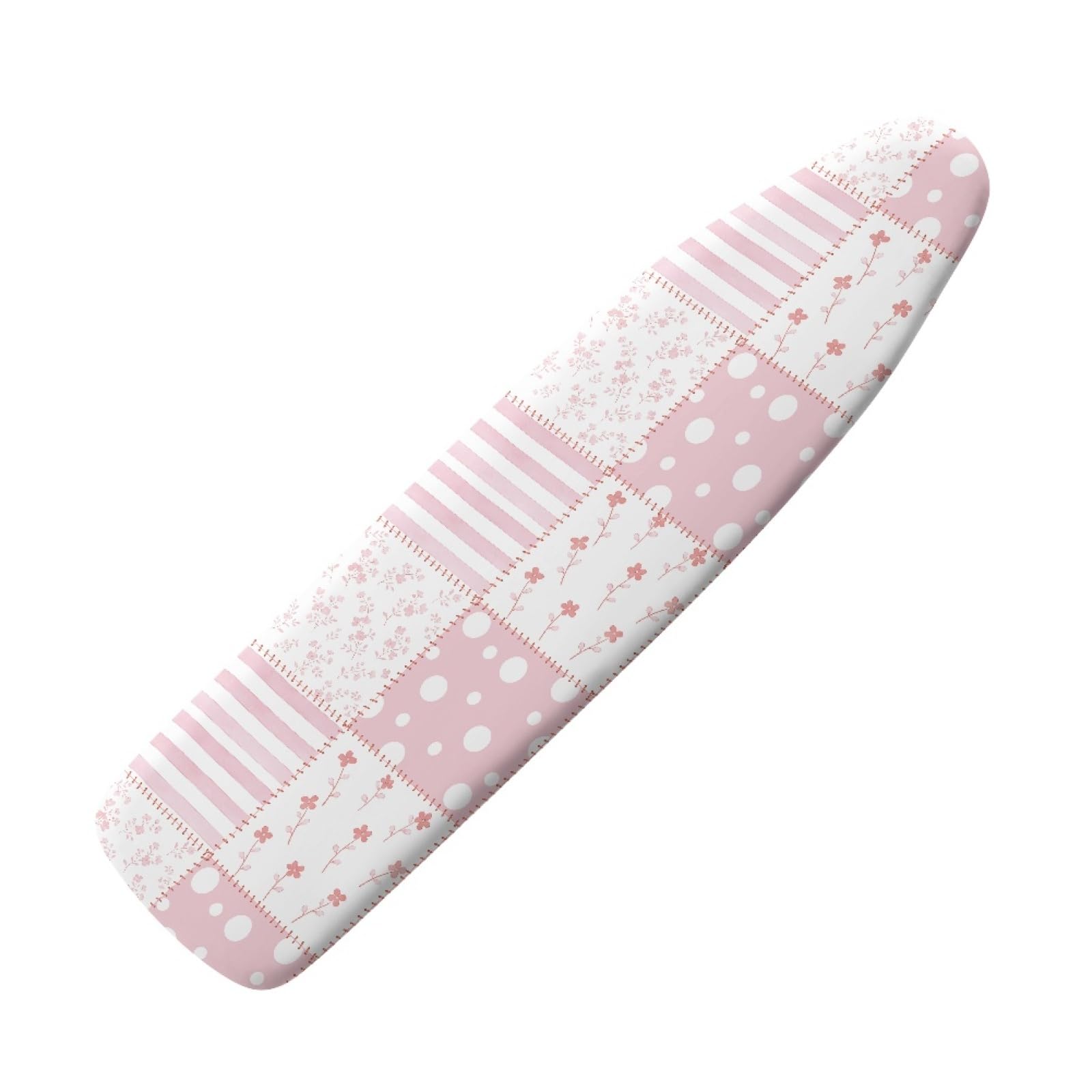 Large ironing board cover 130 x 45 Light Pink Ironing Board Cover And Thick Padding Easy Fit in Multiple Sizes with Elastic Drawstring,durable,iron board covers fits all,Machine Washable