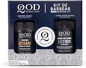 KIT Creme de Barbear e Loção Pós Barba - QOD BARBER SHOP