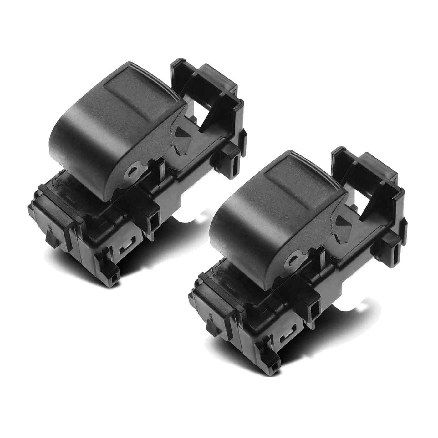 XIOUMAAN 2X Rear Left & Right Power Window Switch for RAV4 06-17 for Corolla 09-17 for Tacoma 12-15 for Camry 07-09 12-14 for Highlander 08-13 for Tundra 07-17 for Yaris 07-18 Im Black 5 Blades