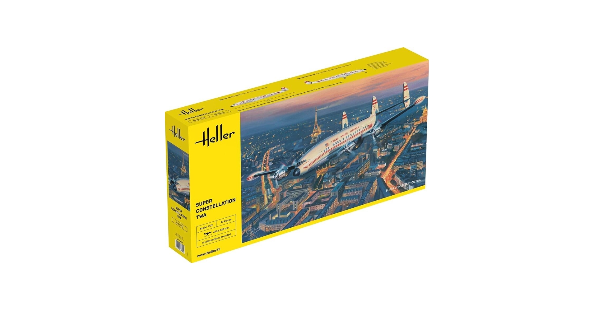 Amazon | プラッツ エレール 1/72 L-1049 スーパー コンステレーション Amazon | プラッツ エレール 1/72 L-1049 スーパー コンステレーション