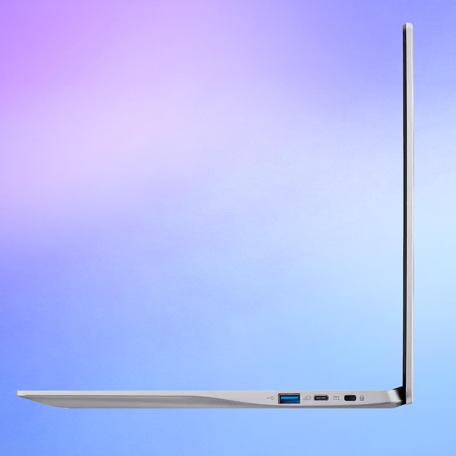 Acer Chromebook 15,6" FHD Laptop, Intel Celeron N4500, 4GB di memoria, 128GB di memoria (64GB eMMC + 64GB SD Card), 2TB Cloud Storage, 2 X USB-C & A, Google AI Pro, Bluetooth, Wi-Fi 6, DTS Audio