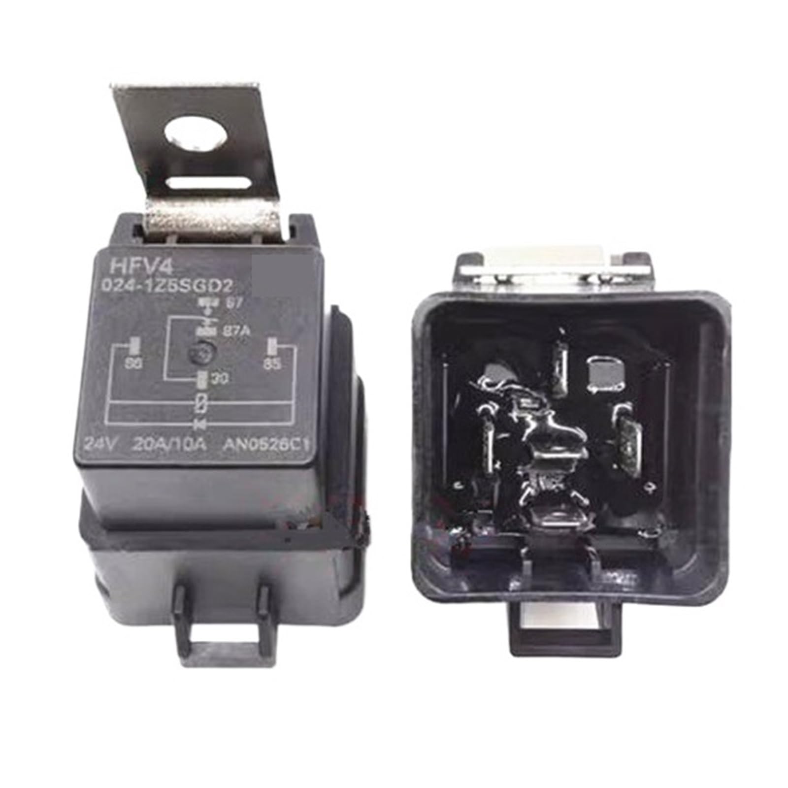 HFV4 024 1Z5SGD relais 24V DCV24 5PIN commutateur électromécanique 24DCV automobile