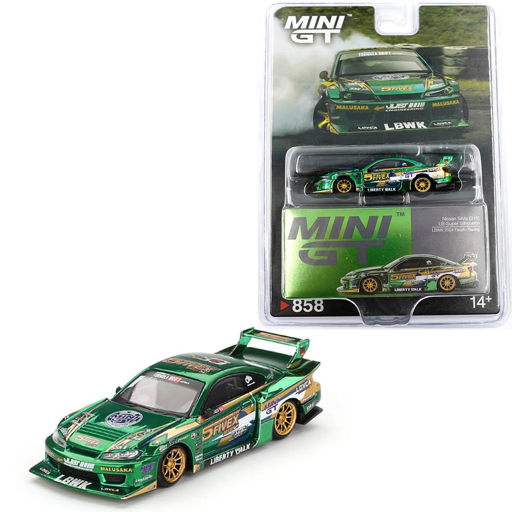 Amazon.com: 1:64 Scale Diecast Model Car Compatible with Mini GT