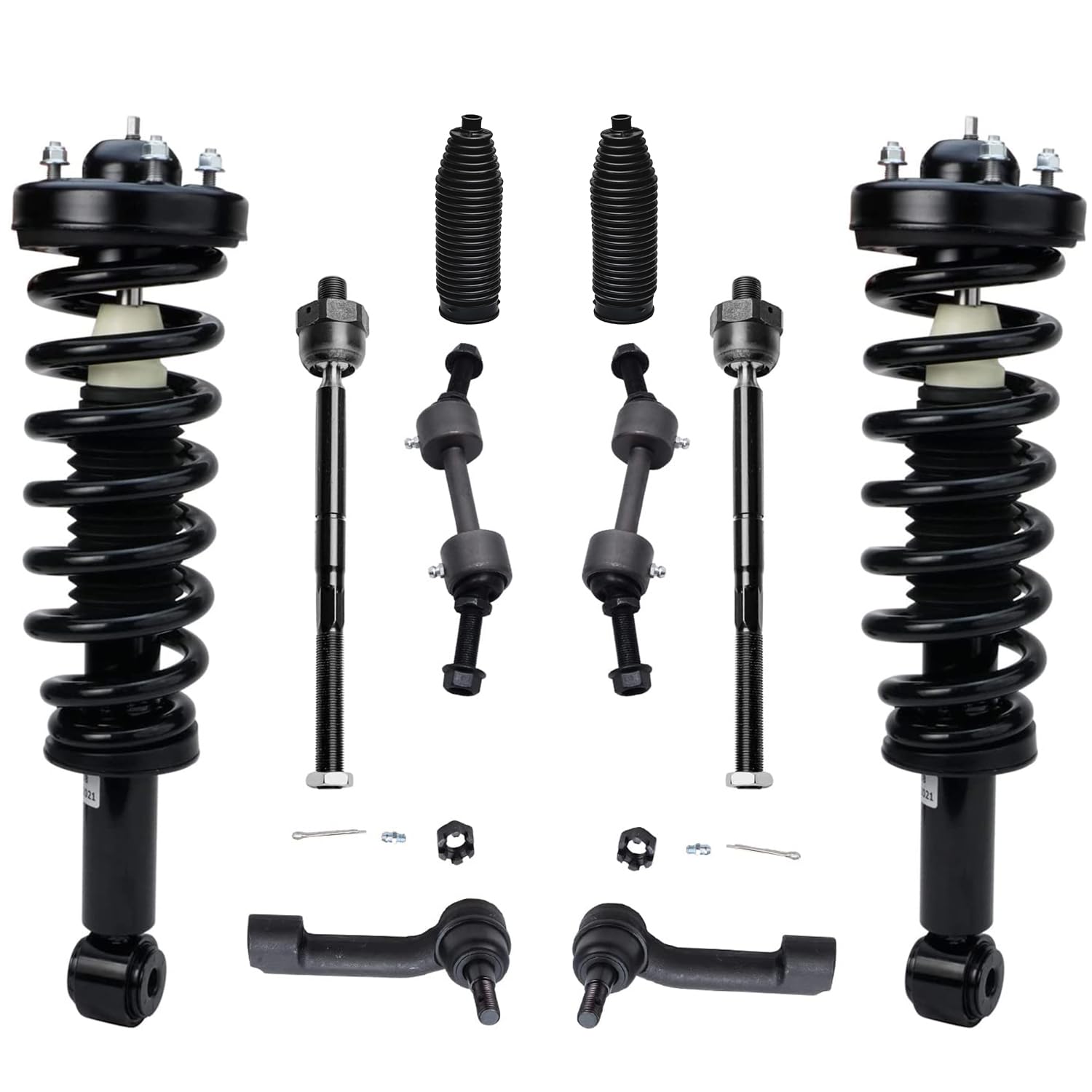 Detroit Axle - Front Struts Kit for 07-13 Ford Expedition Lincoln Navigator