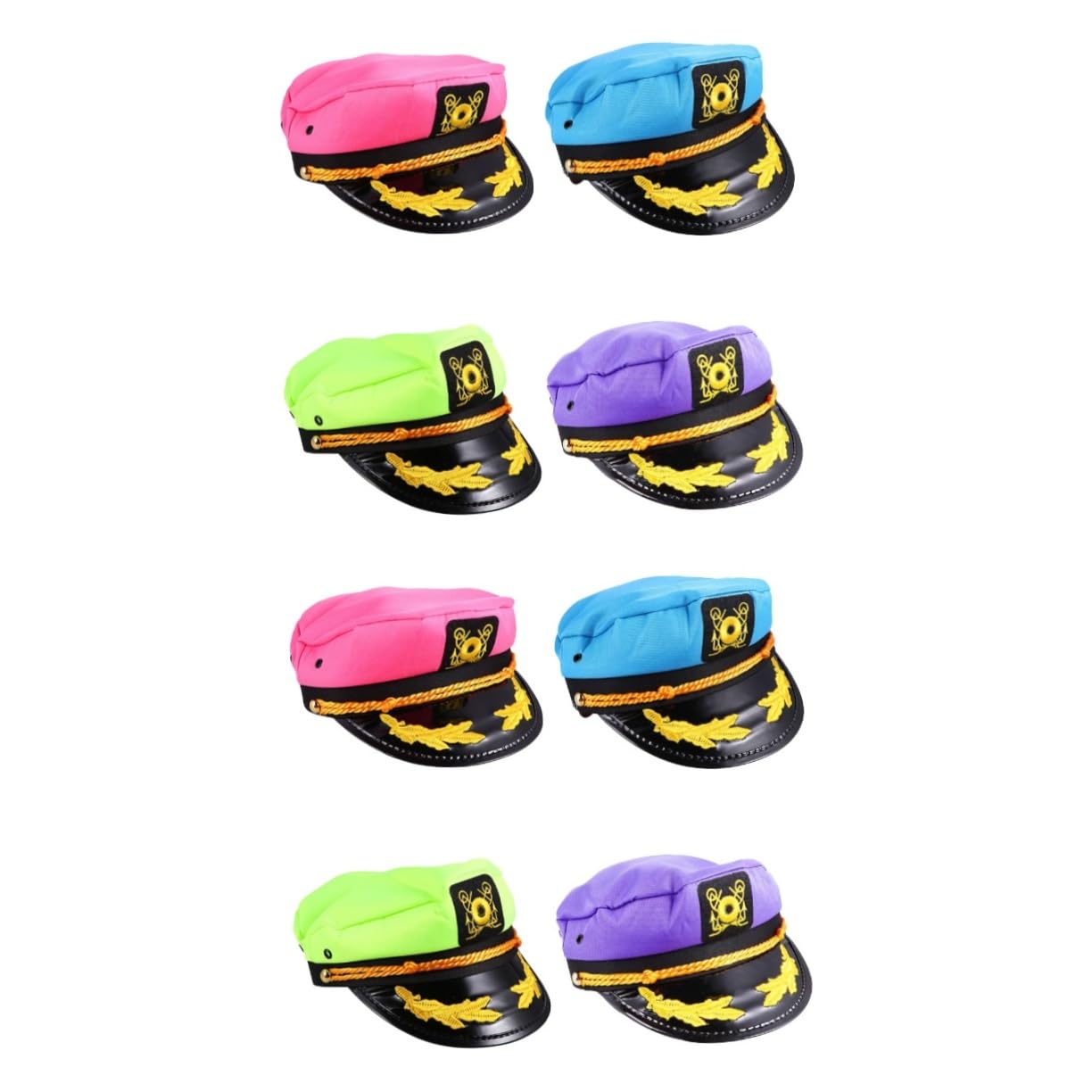 Healeved Berretto Da Marinaio Cappello Da Marinaio Cappello Della Marina Cappucci Del Della Barca Cappello Da Marinaio Per Feste Cosplay Pelle