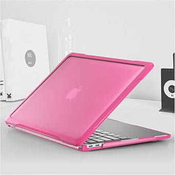 Ultimate Matte Protection Case for MacBook Pro 16 inch M4 M3 M2 M1 2024-2021 A3403 A3186 A2991 A2780 A2485 Pro Max Chip,Matte Soft Anti-Cracking Durable Shockproof Case&Keyboard Skin,Rose