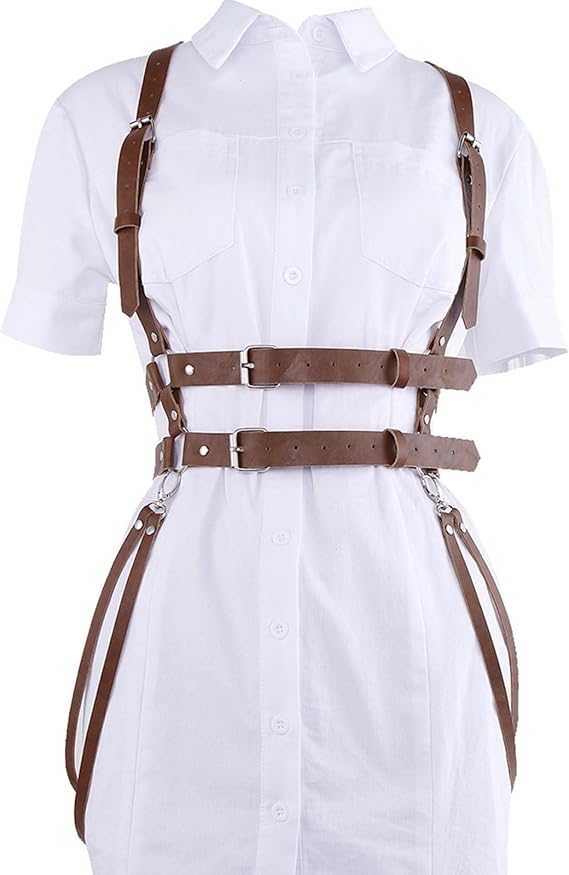 HOUGA dearly bustier ＆ jean frill belt Bustier Belt in Black Wave Vienne Leather - ALAIA - Russocapri