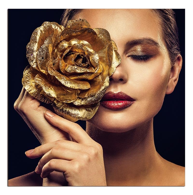 Home Rose Gold Acrylic Wall Art (40