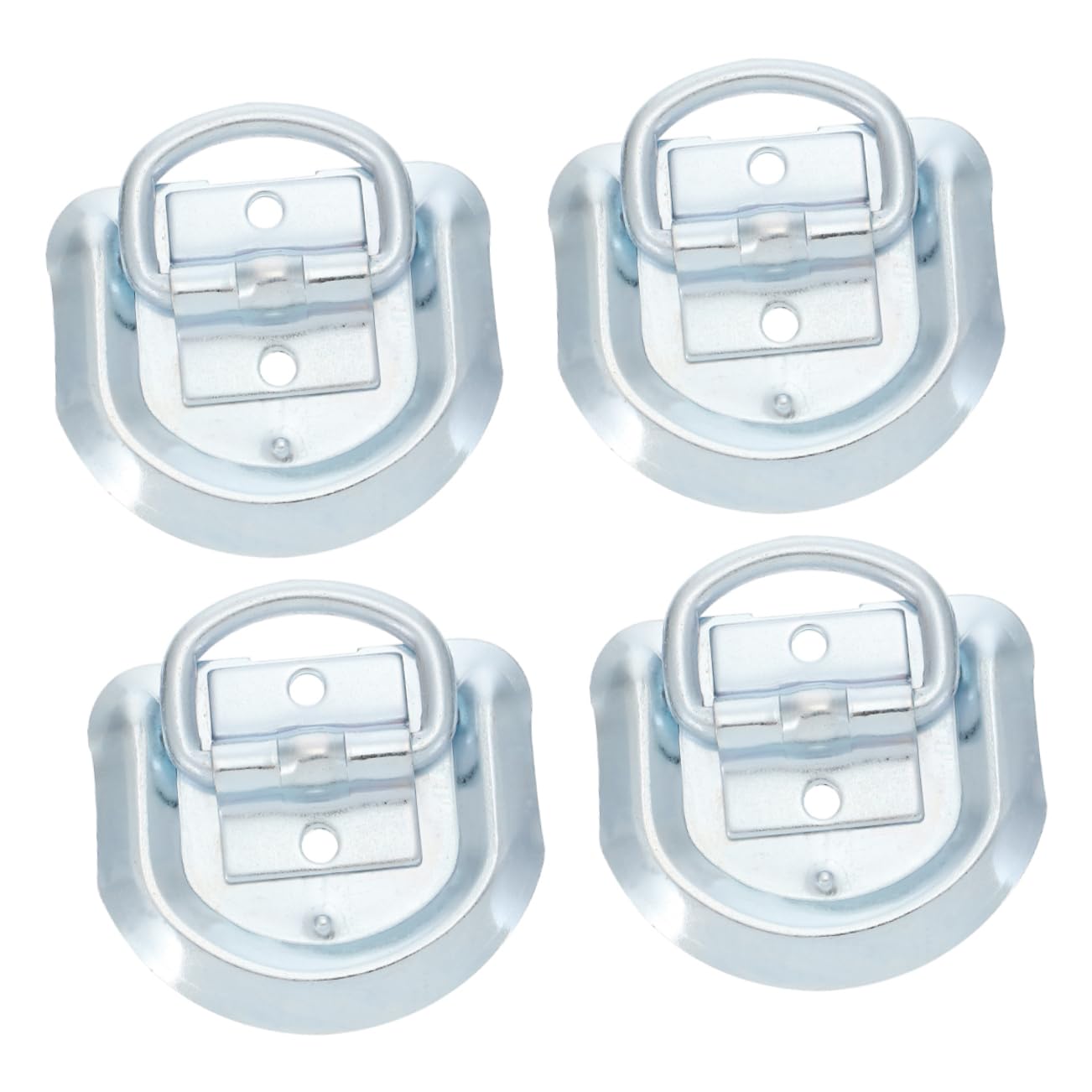 SOLUSTRE 12piezas Anclaje De Remolque d Tipo Para Fijar Anillos De Amarre Resistentes Para Trailers Camiones y Equipos
