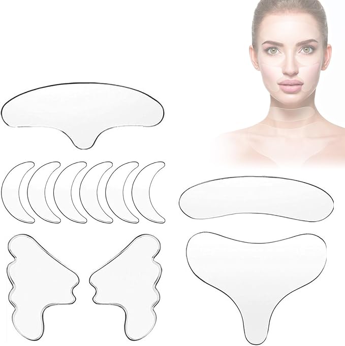 Silicone Anti Wrinkle Sticker Set