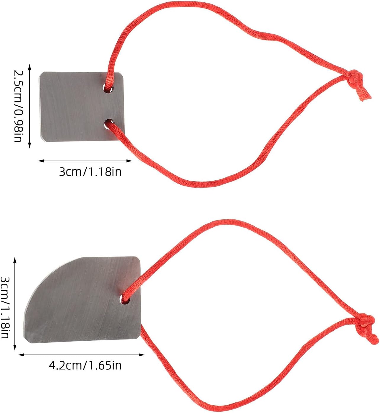2pcs Paint Scraper Tool: Denibbing & Paint Run Removal Tool, Scraper for Car Dust Remover, Automotive Detailing - Shave Off Surface Defects
