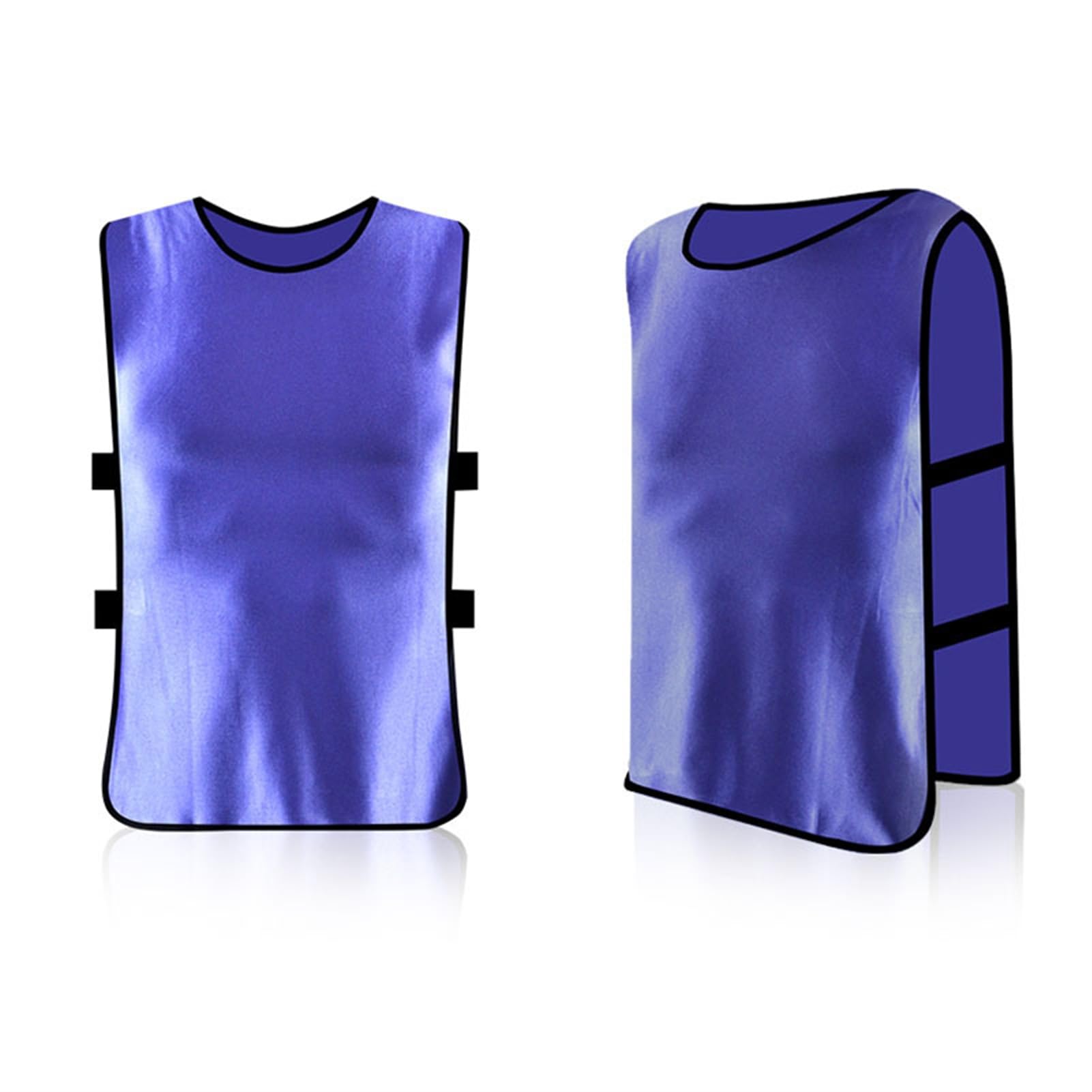 Pettorine per Allenamento a Squadre 12 Pezzi Adulti Mesh Scrimmage Gilet Traspirante