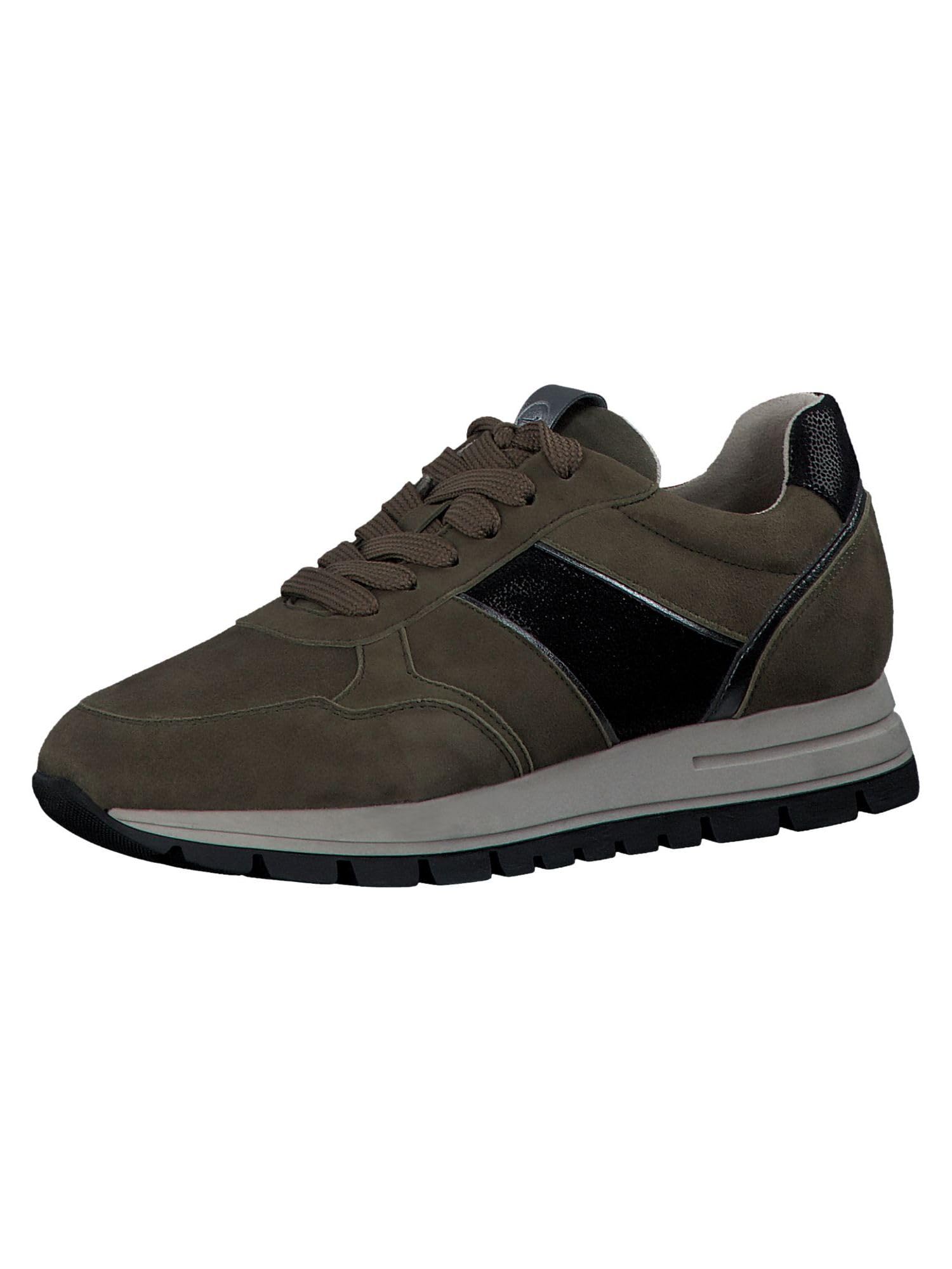 Tamaris Women's Low-Top Trainers, Women's Low Shoes, Interchangeable Footbed, Fresh Mint Plain, 7.5 UK