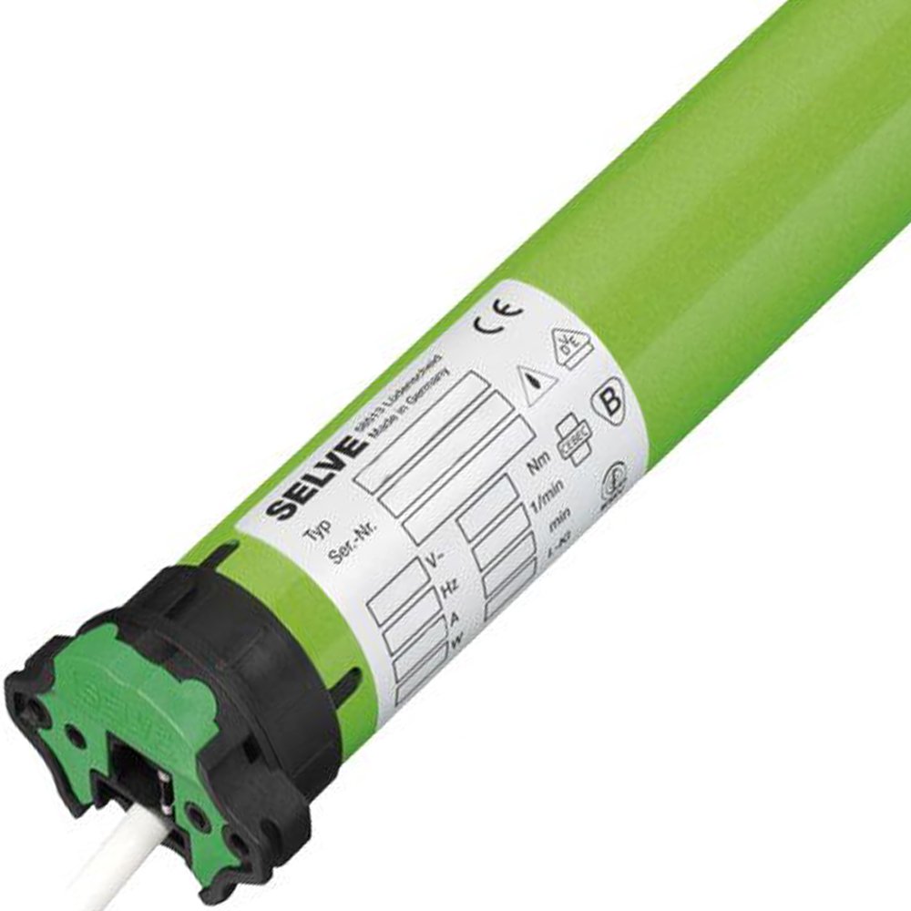 Selve SEL-PLUS 2/30 Motor de persiana enrollable, motor tubular con ajuste eléctrico, SW60, 67 kg de potencia de tracción