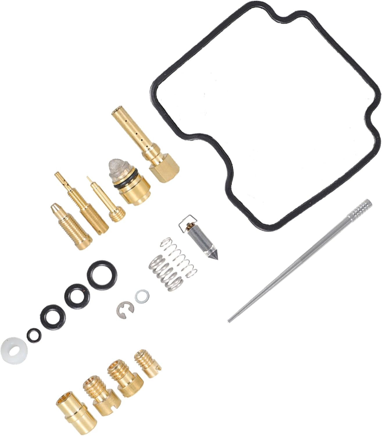 Carb Carburetor Repair Kit Replacement for Yamaha Rhino YXR660F 4x4 2004-2007