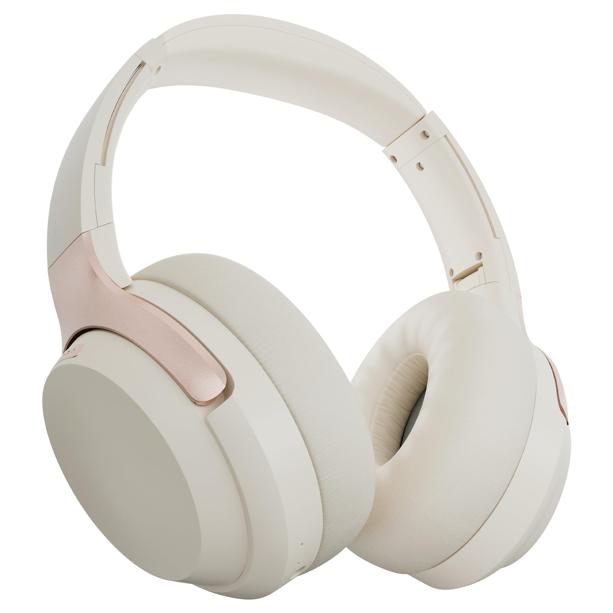 ZEBRONICS Duke Plus, Wireless Over Ear Headphone with ANC, ENC, Gaming Mode, Dual Pairing, Rapid Charge, Upto 70* Hours Backup, Bluetooth v5.4, AUX, Comfortable Earcushion, Deep Bass (Beige)-image-41