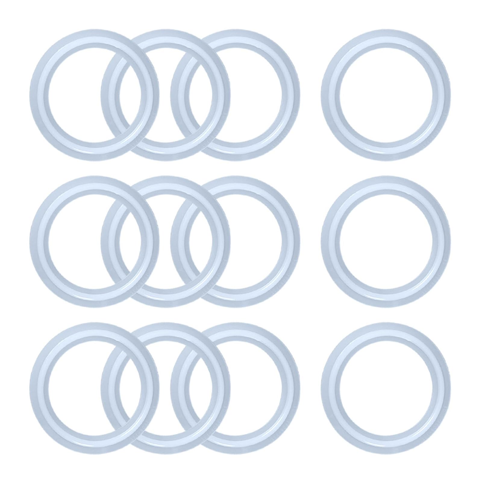 Oxxggkao Multicolor 10Pcs Hot Tubs Replacement Gaskets Tub Replacement Gaskets 73Mm Diameter Heater Connector Seal For 711~4030B 2 Inch Pipes Leak Proof Hot Pool Seal