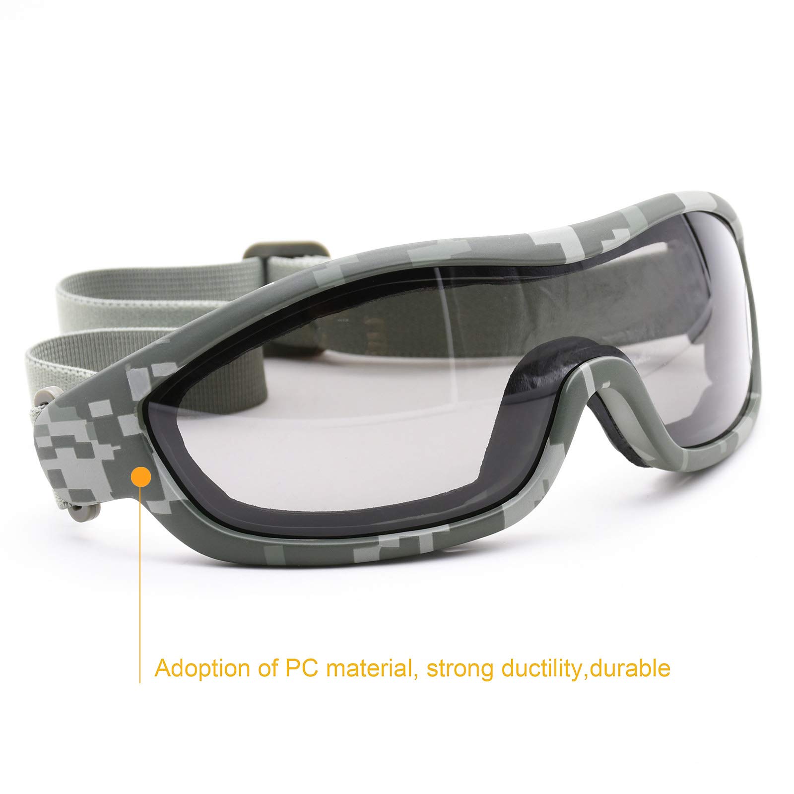 Gafas de protección UV para exteriores, gafas de sol militares, gafas tácticas