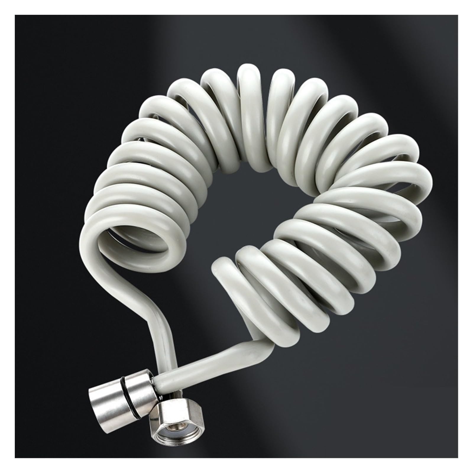 Tubo dell'Acqua da 2/3/4 m, ugello for Bidet, Flessibile, Molla, ugello for Doccia, Tubo Flessibile, Linea telefonica, Accessori for Il Bagno(3M,5PCS)