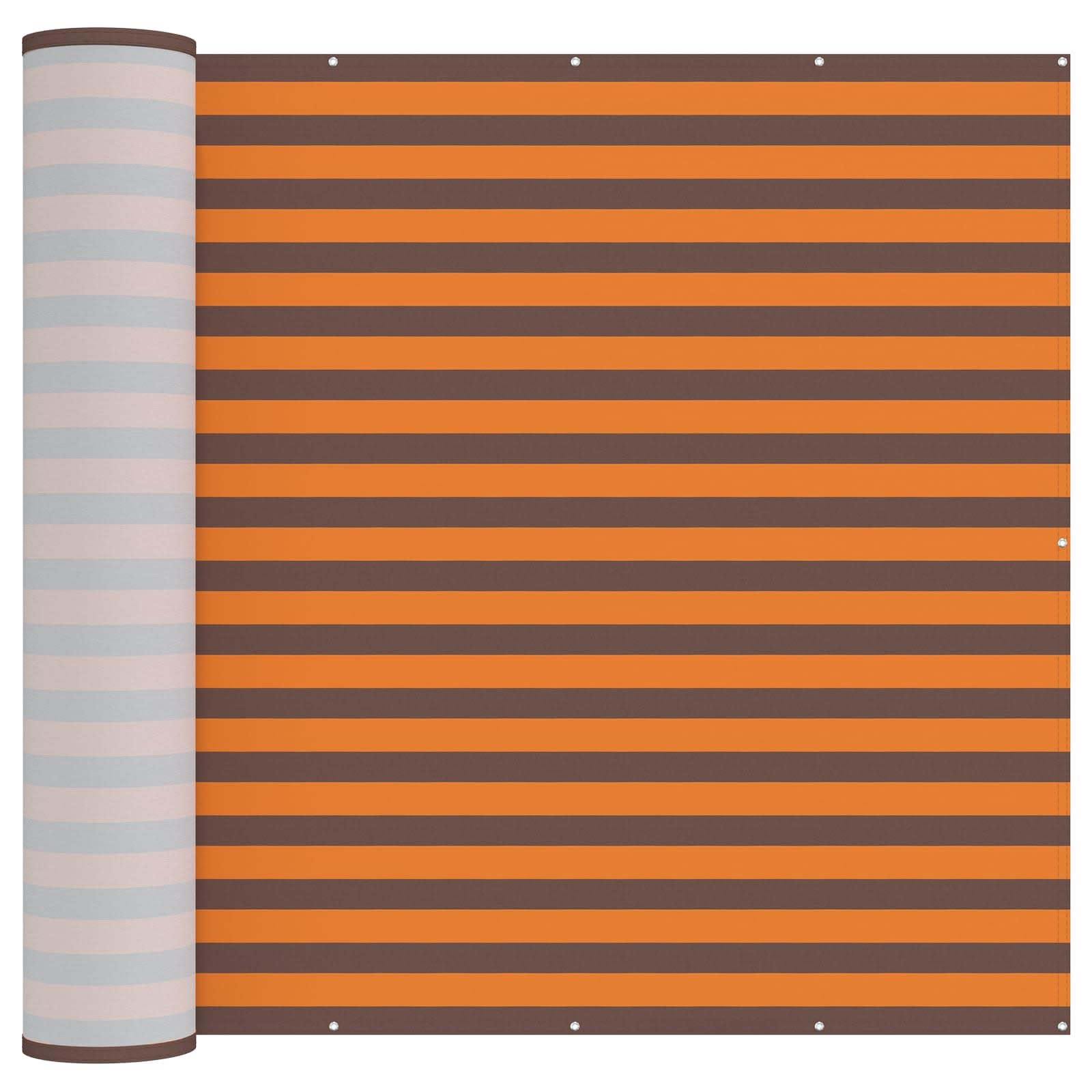 vidaXL Balcony Privacy Screen 180 x 500 cm Fabric with PU Coated