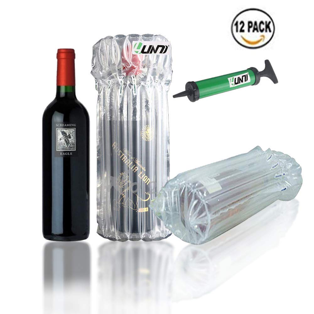 bubble wrap for wine bottles