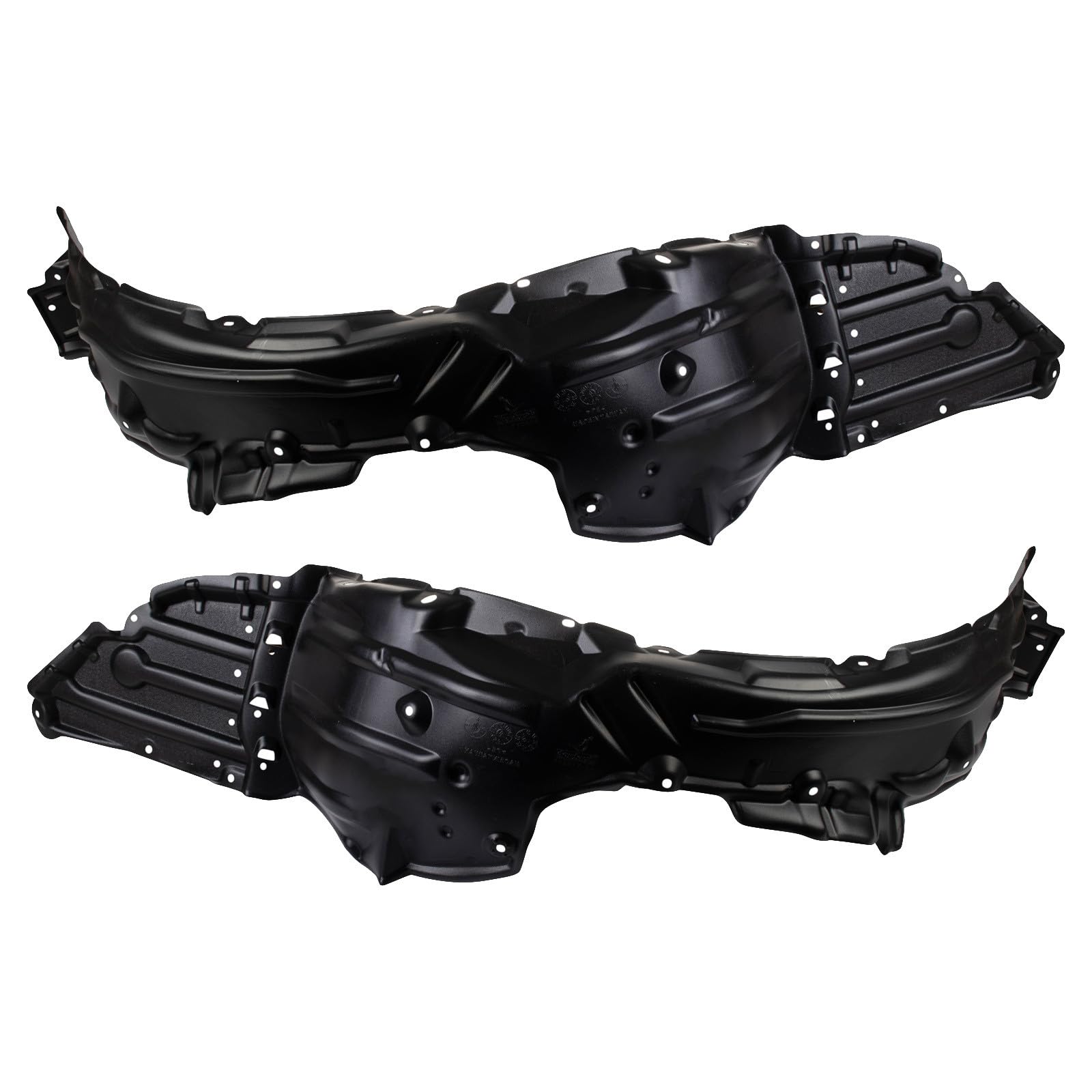 TRQ Front Inner Fender Liner Set | For 2020-2022 Toyota Corolla TO1248232 TO1249232