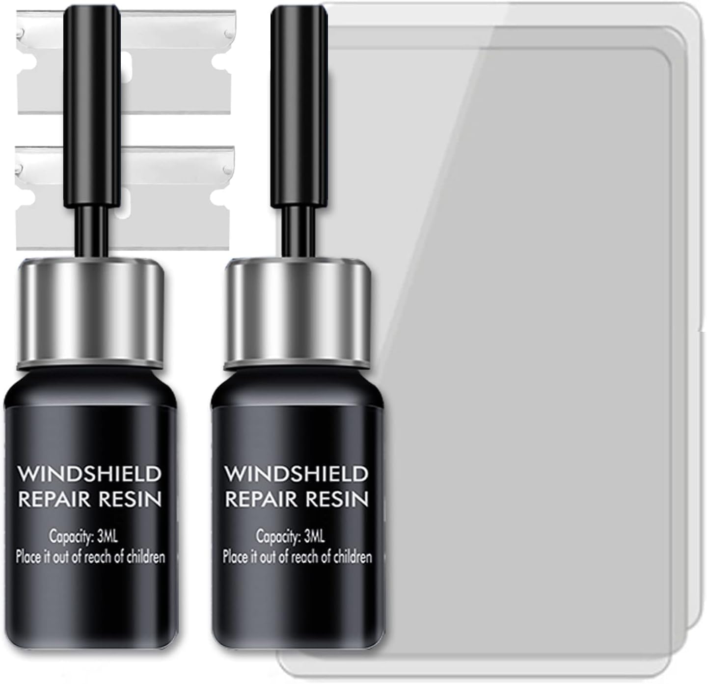 2 Pack Windshield Repair Kit, Quick...