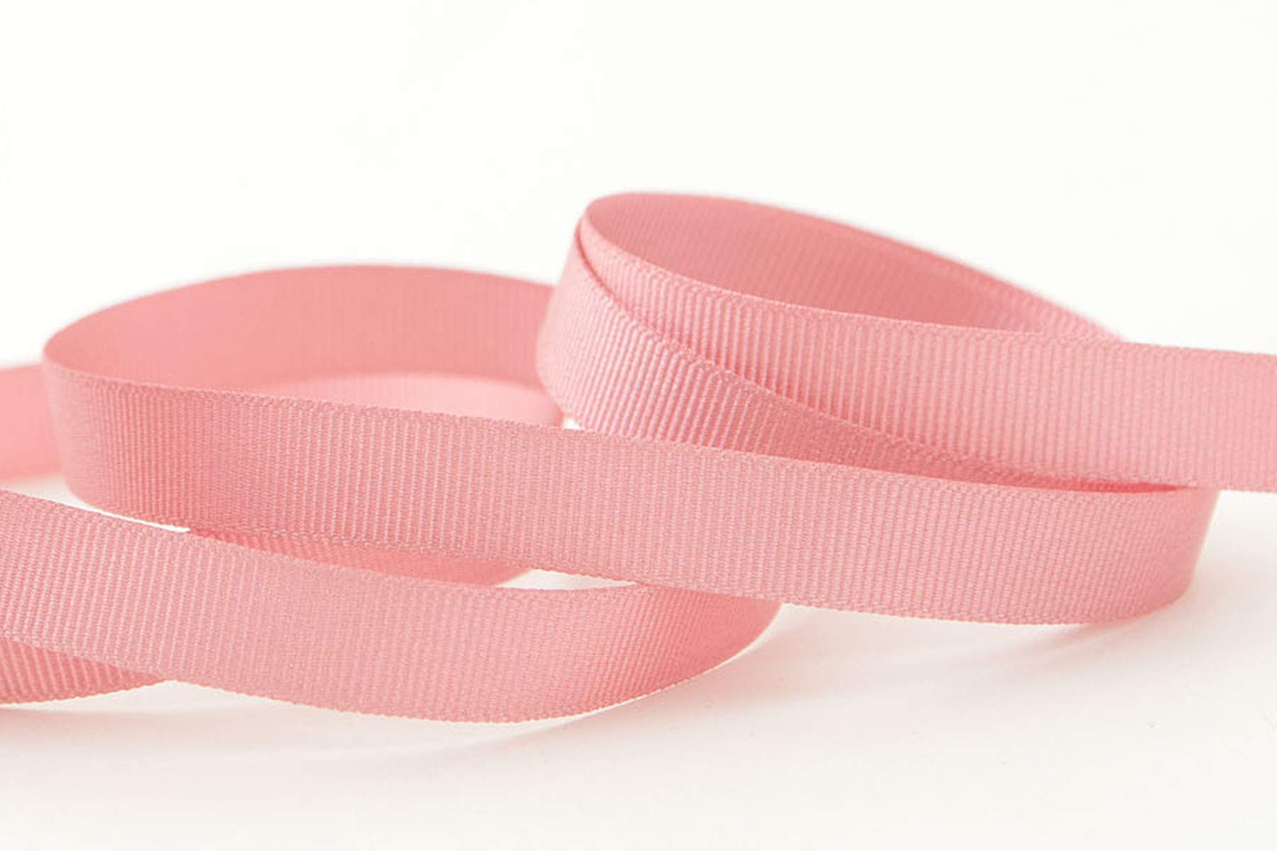 Berisfords Grosgrain, Polyester Dusky Pink, 10.4 x 10.4 x 1.4 cm, 10mm - Image 3