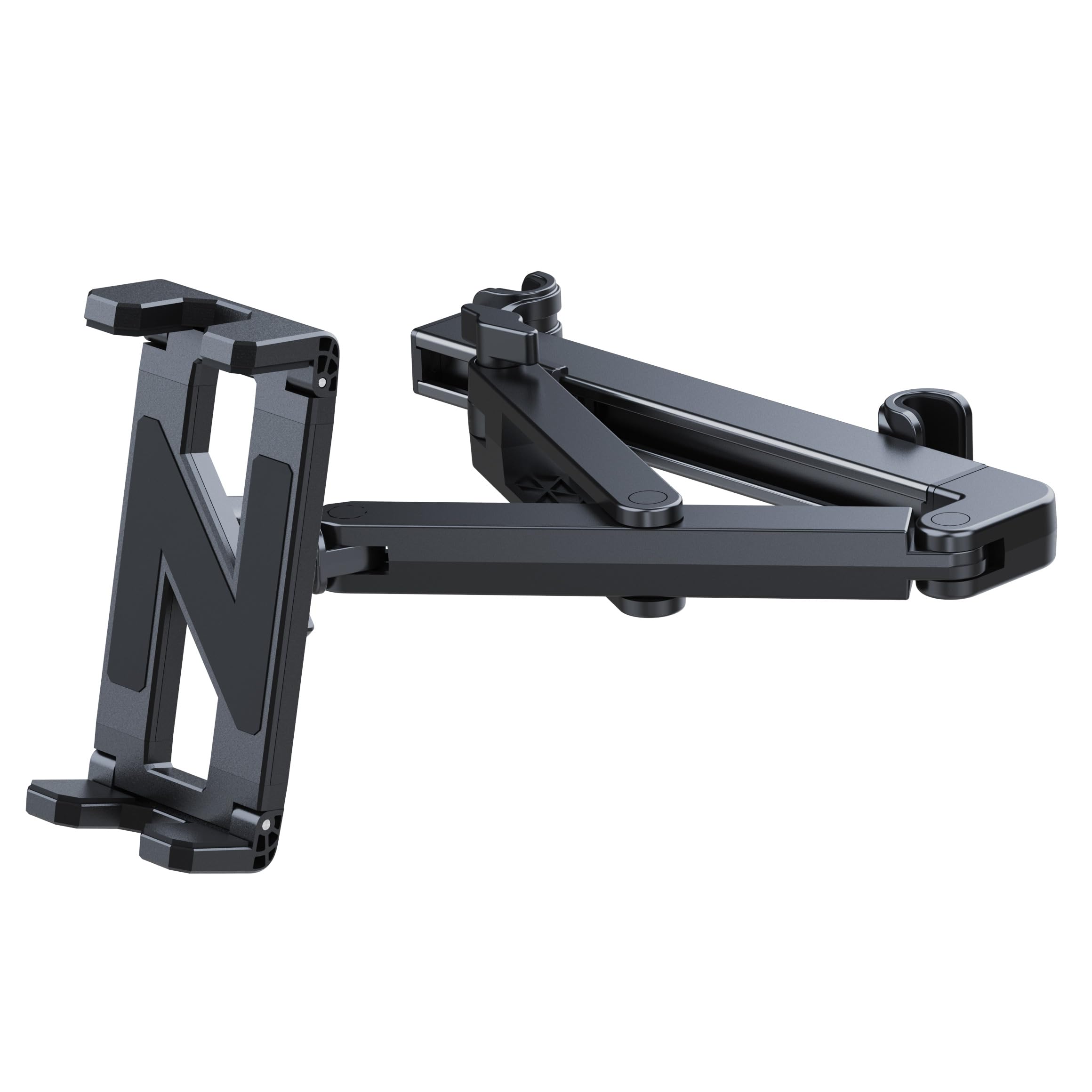 Soporte telescópico de tablet para coche con base triangular ajustable de silicona 8