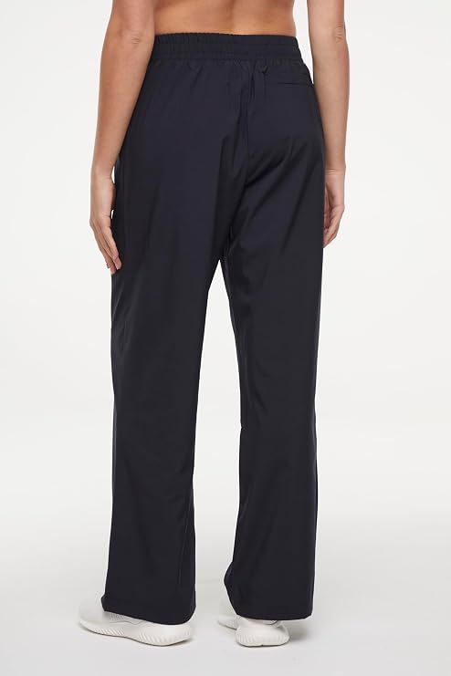 Zobha Women's 31 Lottie Wide Leg Relaxed Fit Active Pants