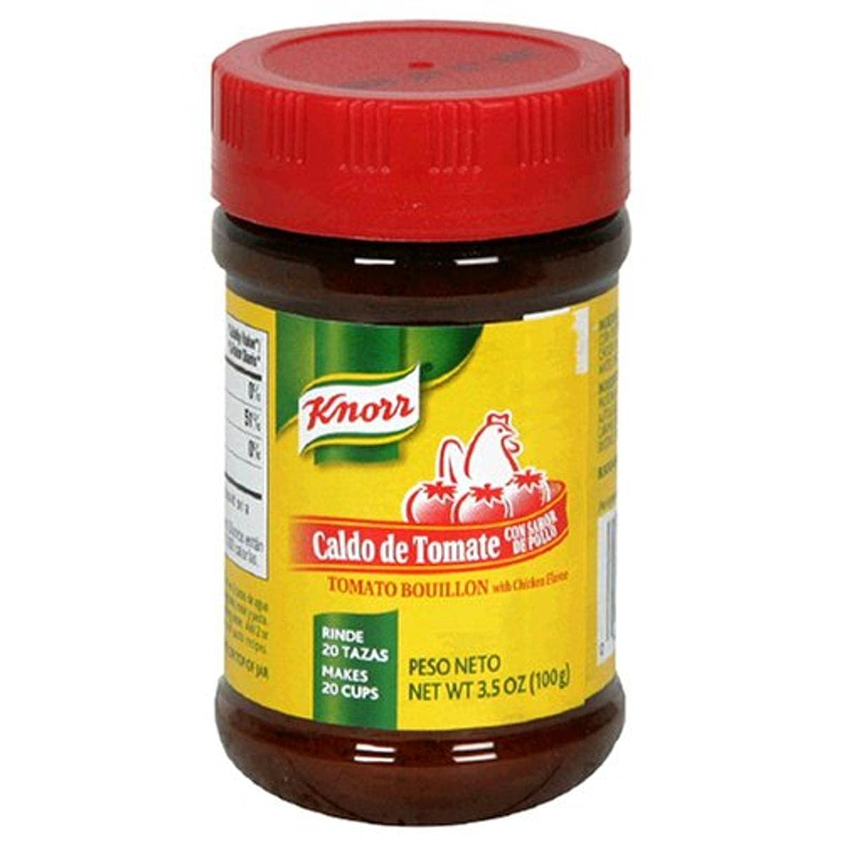 Knorr Bouillon Bouillon, Chick/Tom Gran, 3.50-Ounce (Pack of 24)