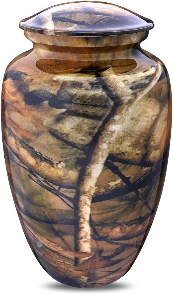 GetUrns Classic Camouflage Adult Cremation Urn