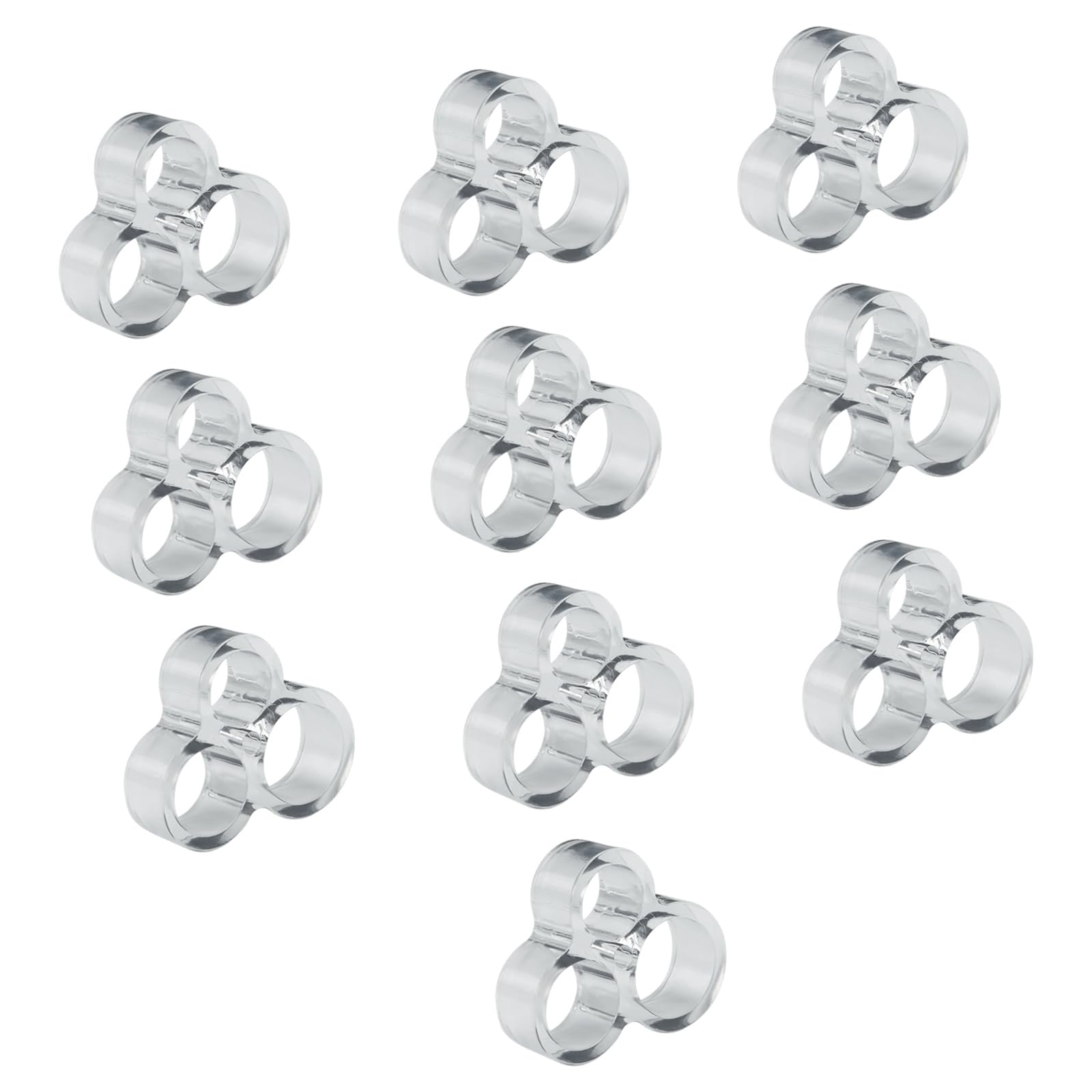 Clear Quiet Door Stoppers Child Safe Adhesive Stoppers Door Bumpers for Various Rooms Nonslip Silicones Buffer