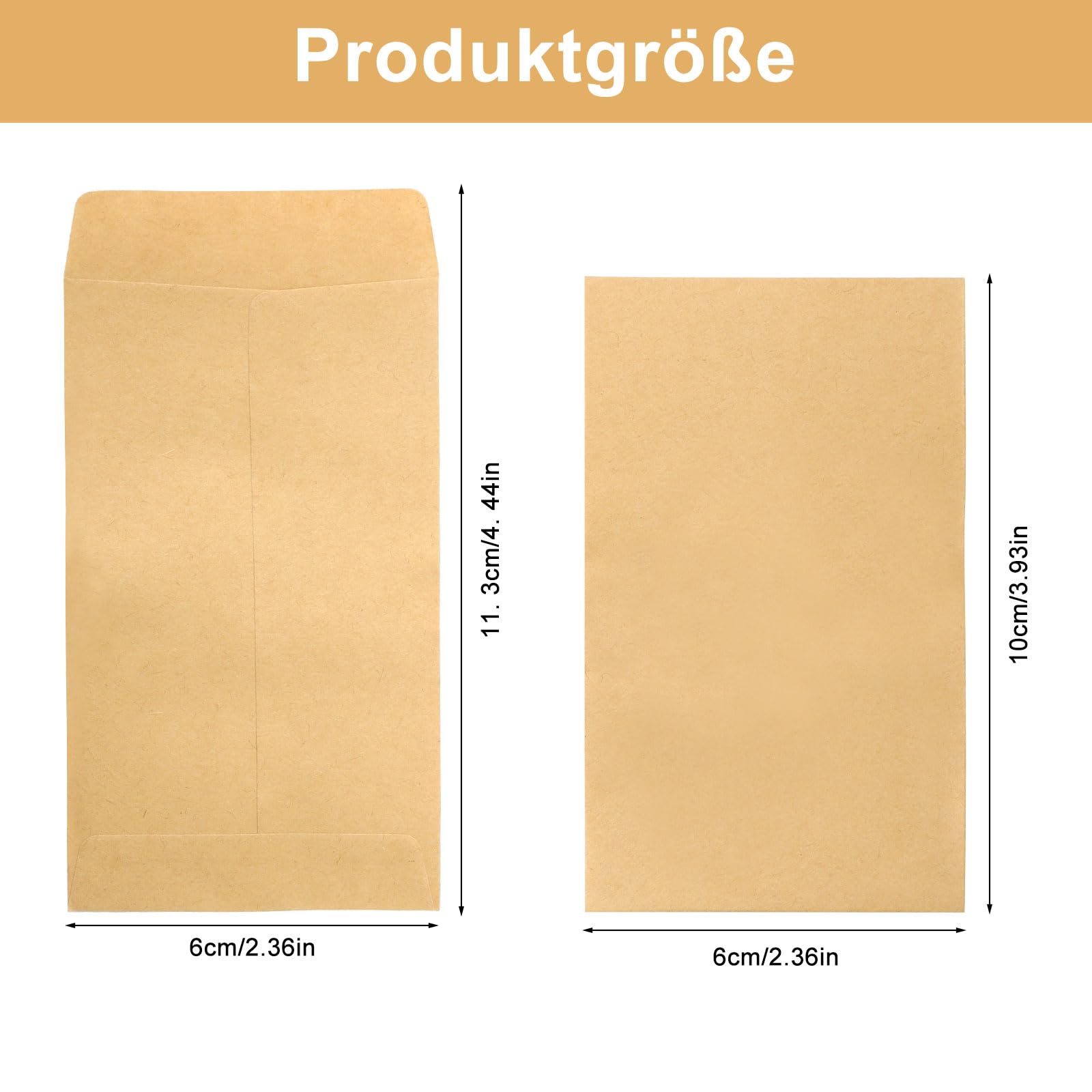 300 sacchetto carta piccolo, kraft da riempire, monete, semi fiori regalo
