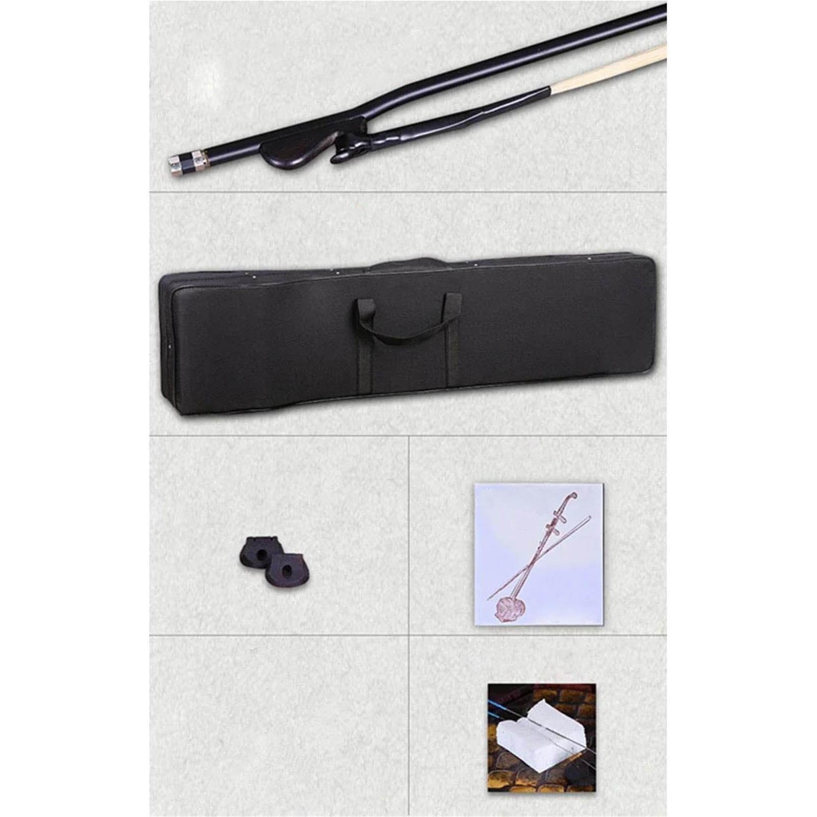 Débutant Erhu Séquoia Noir ZhongHu Erhu 2 Cordes