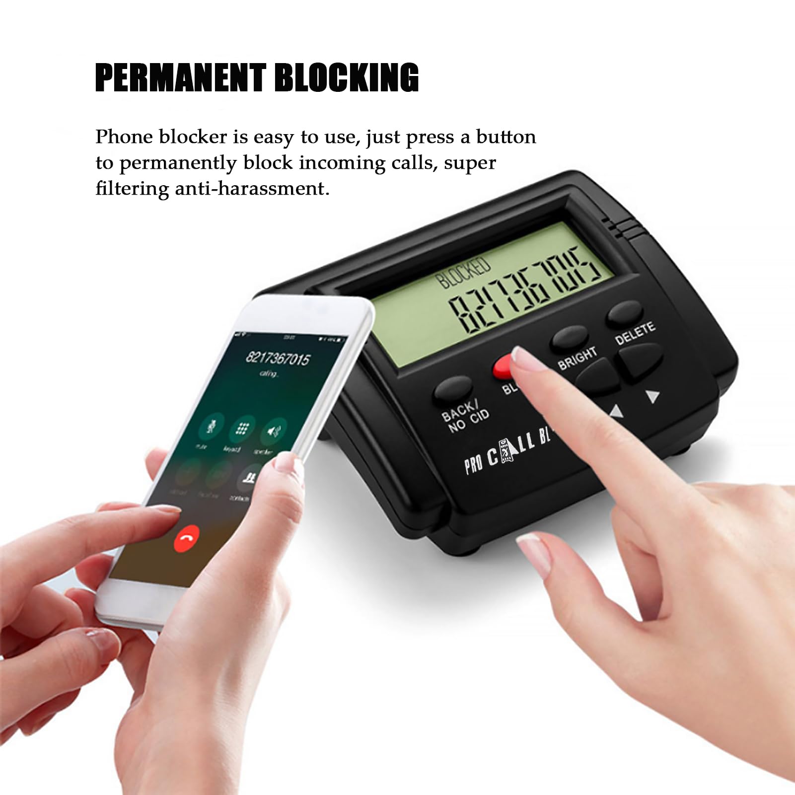 Anrufblocker Festnetz Telefon Anrufblocker Für Festnetz – Blockiert Bis Zu 2000 Nummern, Inkl. Internationale Vorwahlen, Ein-Tasten-Blacklist, LCD-Display, Für Senioren Geeignet Anrufblocker Festnetz Telefon Anrufblocker Für Festnetz – Blockiert Bis Zu 2000 Nummern, Inkl. Internationale Vorwahlen, Ein-Tasten-Blacklist, LCD-Display, Für Senioren Geeignet