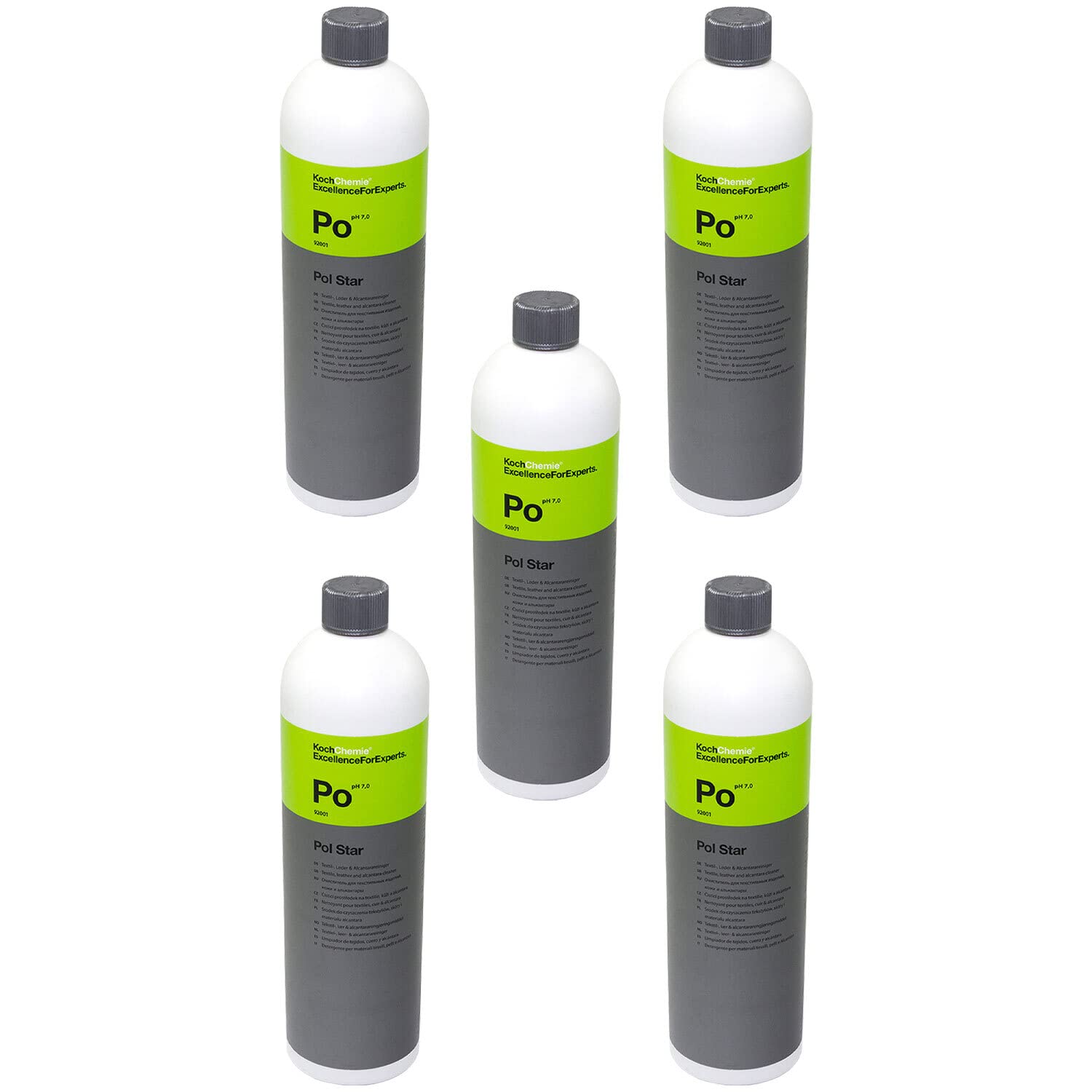 Textil-, Leder & Alcantarareiniger Pol Star Koch Chemie 5 X 1 Liter
