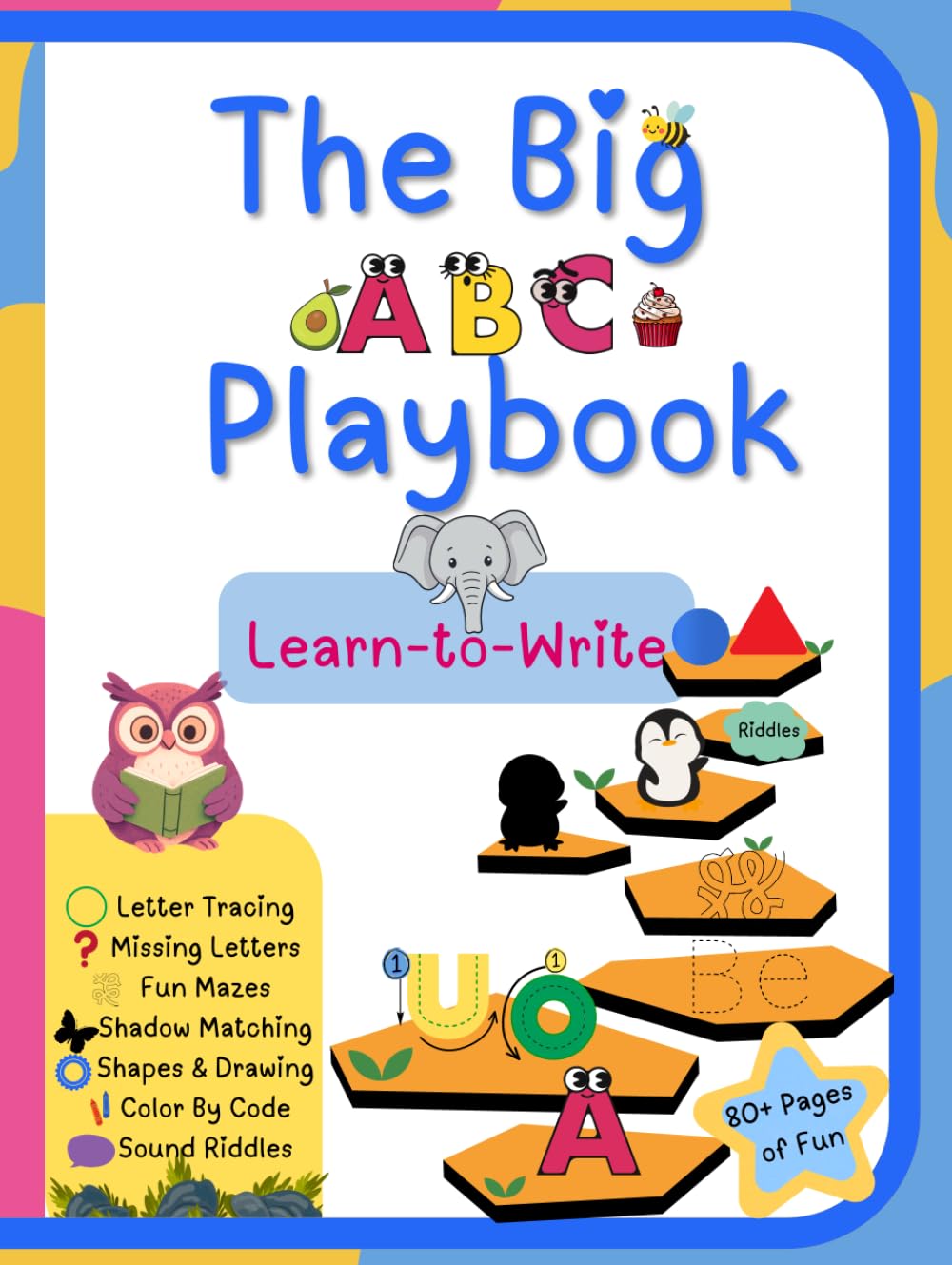 The Big ABC Playbook: A Big Jumbo Learn-to-Write Activity Book
