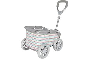 Adora Creative Rainbow Zig Zag Baby Doll Wagon: Nurturing Playtime Imaginations