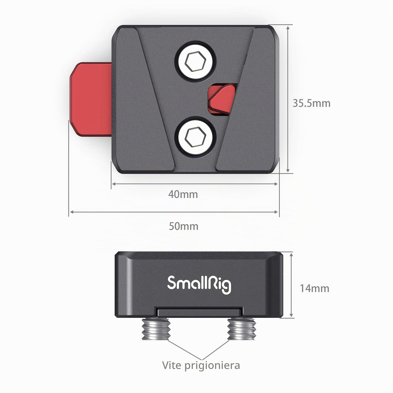 SMALLRIG mini V-Lock Kit di Montaggio - 2801B