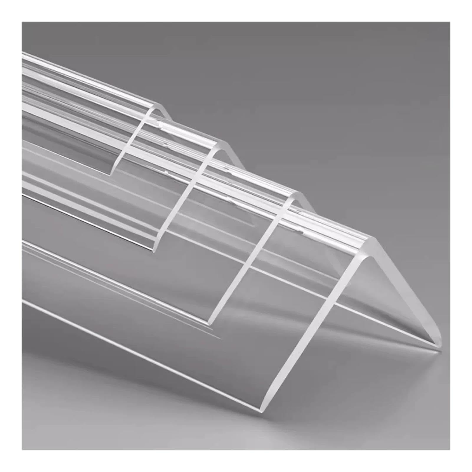 Protector de Esquina de Pared Autoadhesivo de 4 Paquetes, acrílico Claro