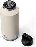 YETI Rambler 64 oz Bottle, Vacuum Insulated, Leakproof, Stainless Steel with Chug Cap, Cape Taupe